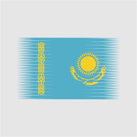 Kazakhstan Flag Vector. National Flag 11165194 Vector Art at Vecteezy