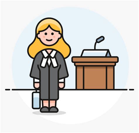 Jury Clipart Legal Issue - Lawyer Black And White Clipart, HD Png ...