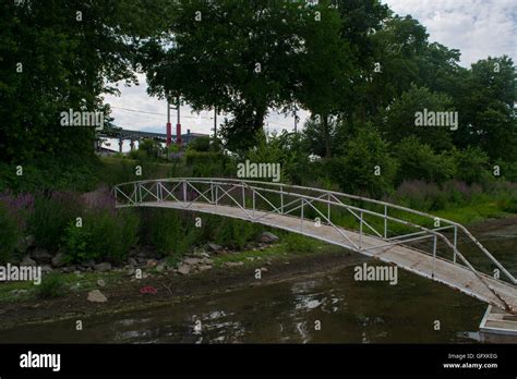 City Island Bridge Harrisburg, Pennsylvania Stock Photo - Alamy