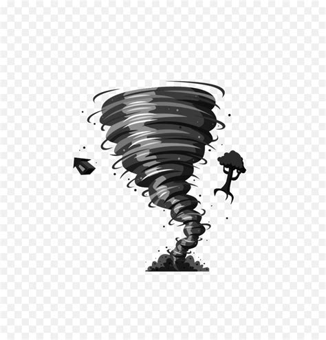 Wizard Of Oz Tornado Cartoon Png Image - Tornado Cartoon Png,Tornado Png - free transparent png ...