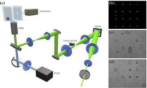 Fig. 19.2 — Aerosol optical tweezers — Optical Tweezers: Principles and Applications