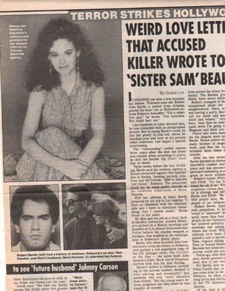 Rebecca Schaeffer Was Hollywood's "It Girl" - But Her Tragic Murder ...