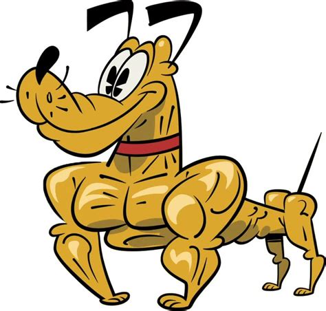 Buff Pluto | Disney | Mickey mouse and friends, Disney images, Pluto disney