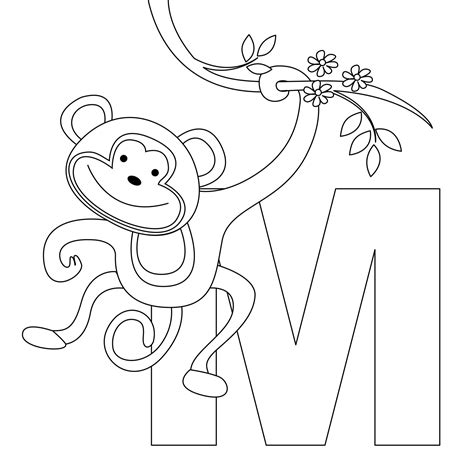 Coloring Pages Of The Letter M Mandala - Coloring Pages Ideas