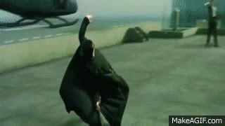 Matrix:The Matrix Neo Dodging Bullets on Make a GIF