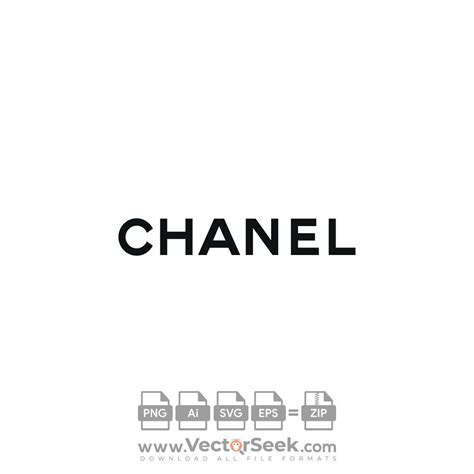 Chanel Text Logo Vector - (.Ai .PNG .SVG .EPS Free Download)