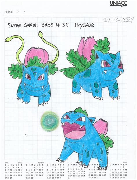 Super Smash Bros #34 Ivysaur by matiriani28 on DeviantArt