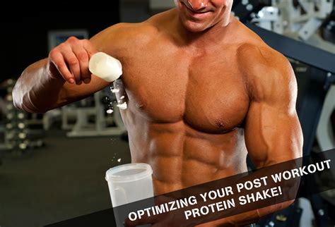 Optimizing Your Post Workout Protein Shake! - Primal Muscle