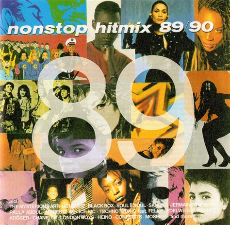 RETRO DISCO HI-NRG: HIT MIX '89-90 (CD) x50 original artists non-stop ...