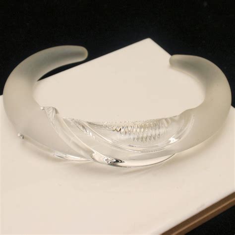 Glass Cuff Bracelet with Two Surface Finishes – World of Eccentricity ...