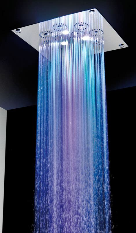 Rain Spa Shower Heads - New Head Designs by iB Rubinetterie | Bathroom Shower Designs