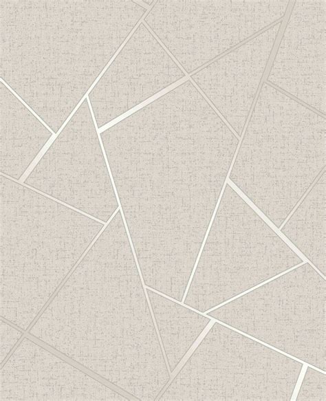 Quartz Shatter Geometric Cream Wallpaper by Fine Decor FD42281 | Wall texture design, Living ...