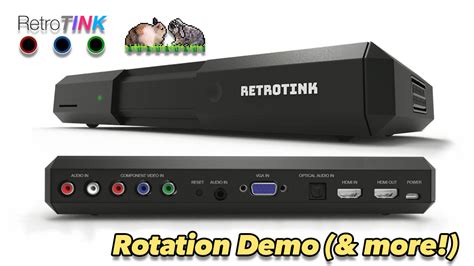 RetroTINK 4K Rotation Demo'd | RetroRGB