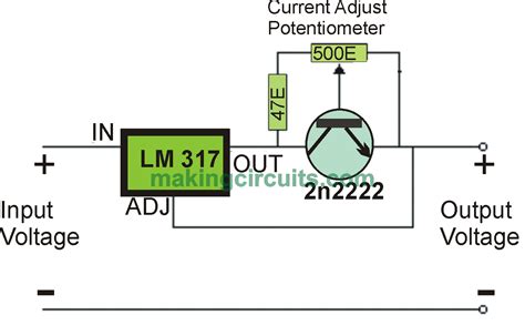 Simple Adjustable Constant Current Circuit