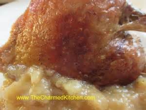 Duck with Ginger Pear Sauce | The Charmed Kitchen