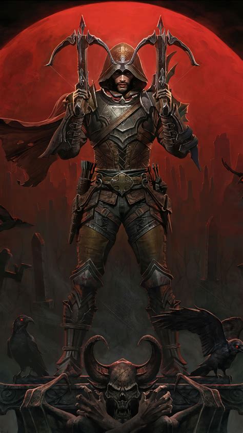 🔥 Free download Demon Hunter Male Diablo Immortal 4K Wallpaper iPhone HD Phone 4761h [2160x3840 ...