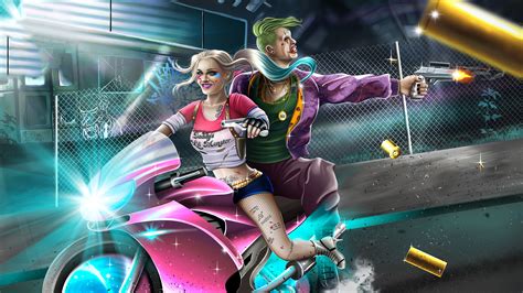 Harley Quinn And Joker 4k Wallpaper,HD Superheroes Wallpapers,4k Wallpapers,Images,Backgrounds ...