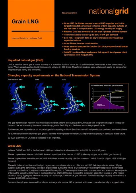 (PDF) Grain LNG - National Gridinvestors.nationalgrid.com ...