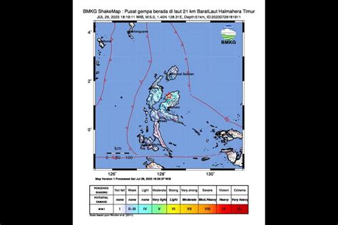 BMKG: Gempa bumi Maluku Utara tidak berpotensi tsunami - ANTARA News