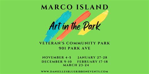 Marco Island Art in the Park - November, Veteran's Community Park, Marco Island, 4 November to 5 ...