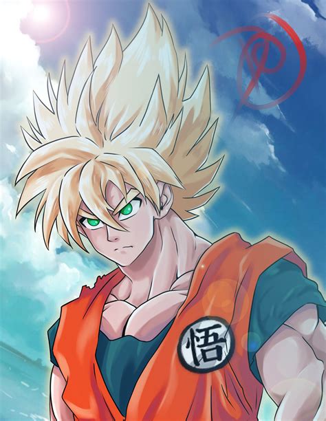 Son Goku Fanart by LotusCorp on DeviantArt