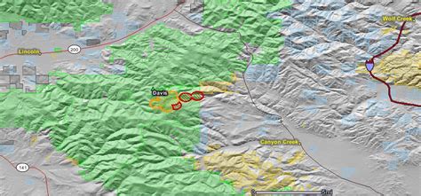 Map and update of Davis escaped prescribed fire near Helena - Wildfire Today