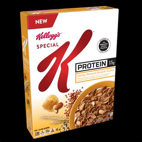 New Special K® Protein Honey Almond Ancient Grains Cereal Packs A Punch With Double-Digit ...