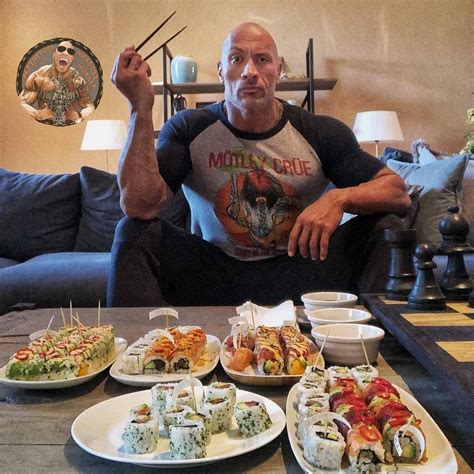 The Rock Johnson food | Dwayne johnson, Dwayne the rock, The rock dwayne johnson