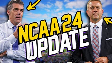 NCAA Football 24 Game DELAYED to 2024 & News Update for ESPN Voice ...