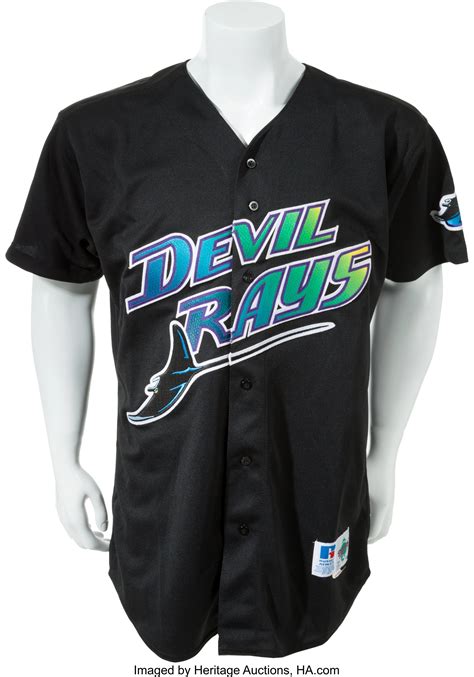 1999 Wade Boggs Game Worn Signed Tampa Bay Devil Rays Jersey. ... | Lot ...