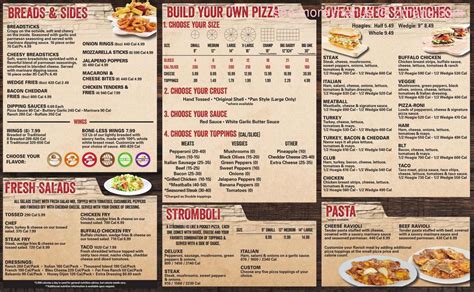 Online Menu of Foxs Pizza Den Restaurant, Bradford, Pennsylvania, 16701 - Zmenu