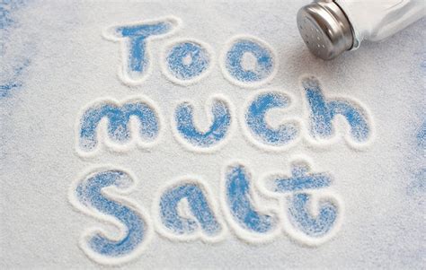 Scary Signs You're Eating Too Much Salt | Women's Health