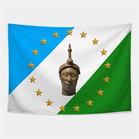 Oduduwa Republic Flag | Oduduwa Nation | Yoruba Nation - Oduduwa Republic Flag - Tapestry ...