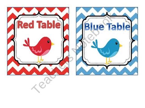 Classroom Table Labels | Table labels, Classroom layout, Classroom tables