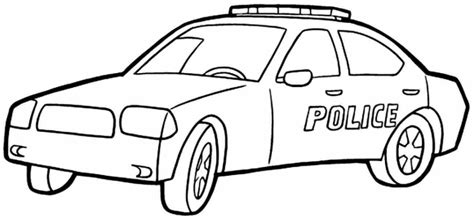 Get This Printable Police Car Coloring Pages Online 90455