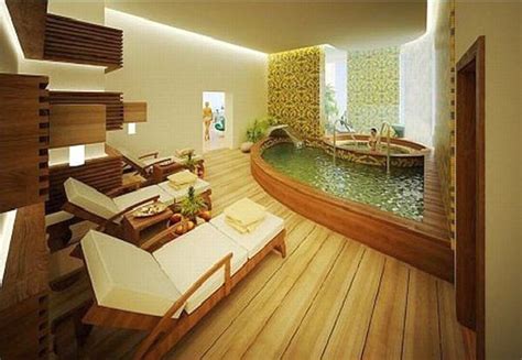 bamboo themed bathroom for spa