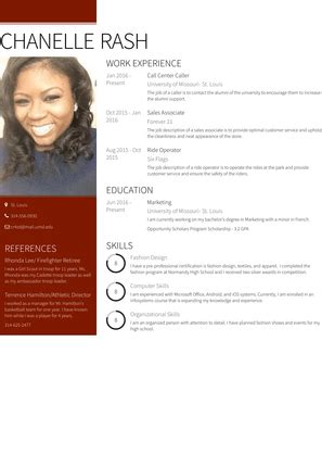 Caller Resume Samples and Templates | VisualCV