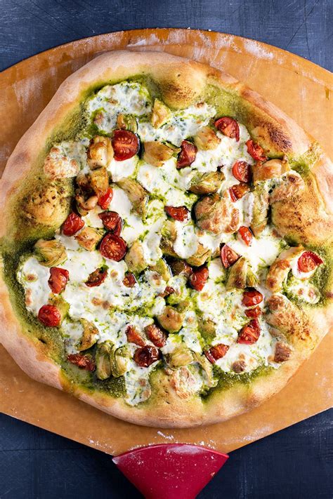 Chicken Pesto Pizza Recipe | Recipe | Pesto pizza recipe, Chicken pesto ...