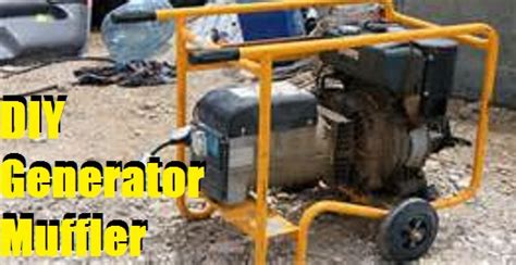 DIY Generator Muffler - The Prepared Page