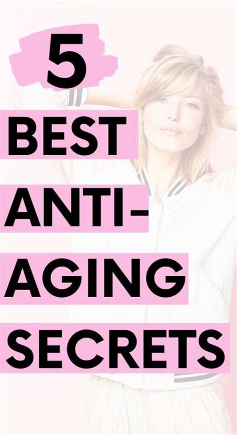 The 5 Best Anti-Aging Secrets - Steph Social