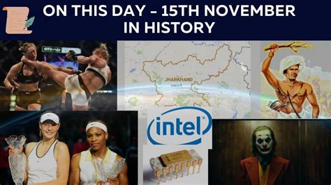 On This Day - 15th November In History: Key Events, Famous Birthdays ...