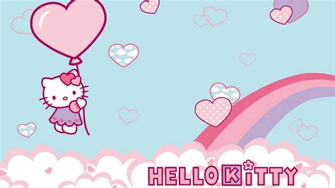 Descargar fondos de Fondode Pantalla De Hello Kitty Con Corazones ...