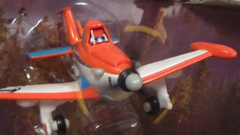 Racer Dusty, New 2015 Disney Planes: Fire and Rescue, Diecast Unboxing ...