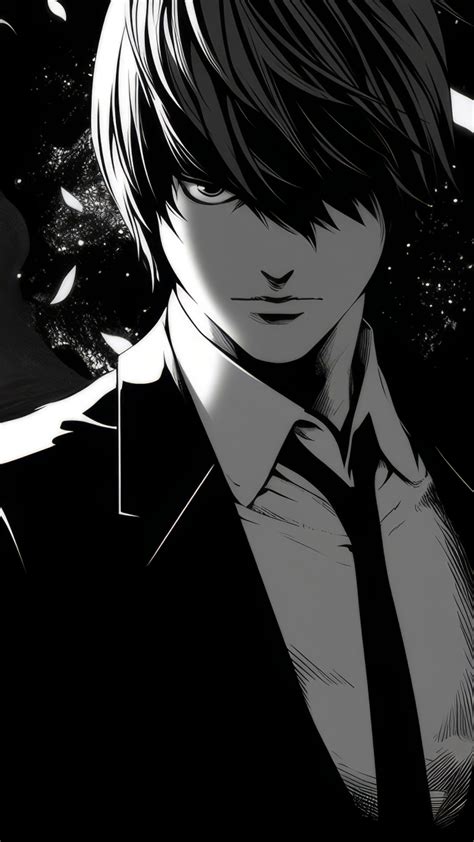 1080x1920 Resolution Light Yagami Cool Death Note Manga Iphone 7, 6s, 6 ...