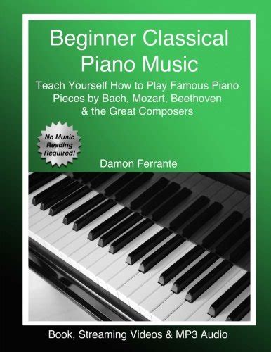 Beginner Classical Piano Music: Teach Yourself How to Play Famous Piano ...