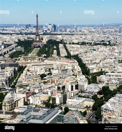 France, Paris, Cityscape, Aerial view Stock Photo - Alamy