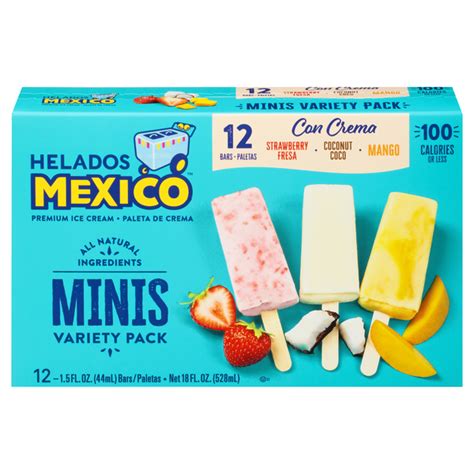 Helados Mexico Premium Ice Cream,12 Mini Bars Meijer | ubicaciondepersonas.cdmx.gob.mx