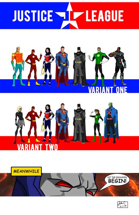 The DC Project: Justice League (founding members) by huatist on DeviantArt