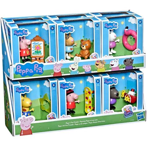 Peppa Pig Peppa’s Fun Friends Figures Assorted - The Model Shop