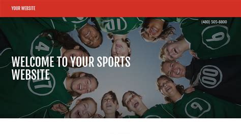 Sports Website Templates | GoDaddy